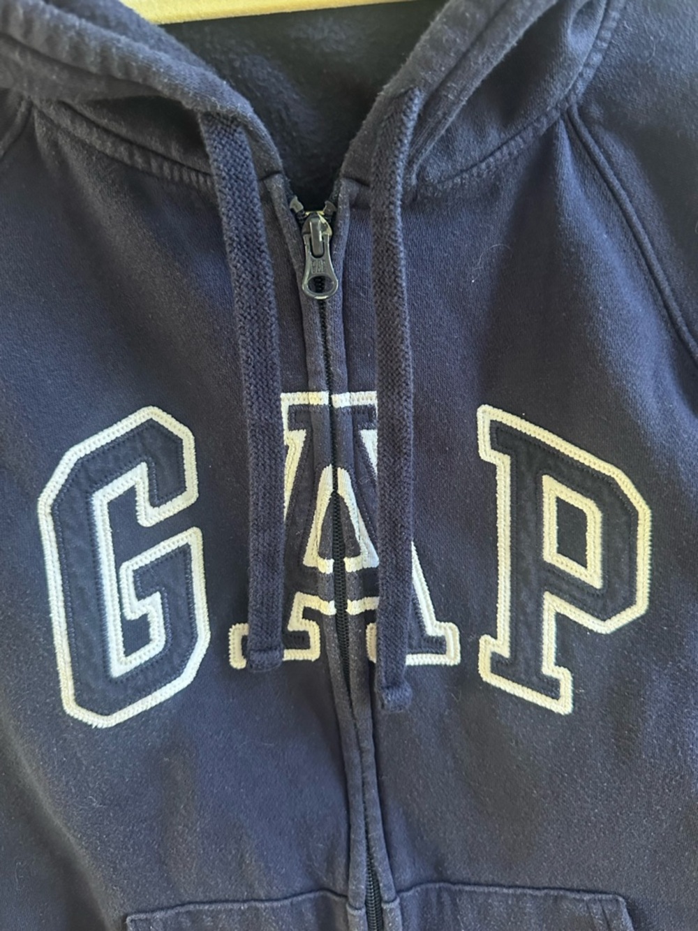 GAP Sweat Set Navy Blue Full-Zip Hoodie & Wide Sweat Pants - Picture 4 of 12
